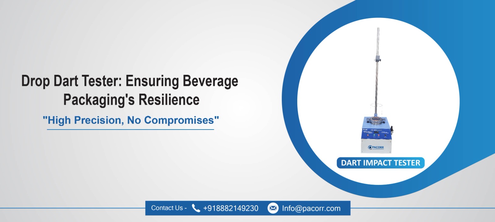 Drop Dart Tester: Ensuring Beverage Packaging's Resilience